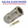 RG213 Uhf Erkek Vidalı Konnektör