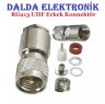 RG213 Uhf Erkek Vidalı Konnektör