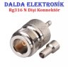 Rg316 N Dişi Sıkmalı Konnektör