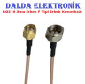 RG316 Sma Erkek F Tipi Erkek Konnektör