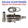 Rg316 Tnc Somonlu Dişi Konnektör