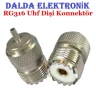 RG316 Uhf Dişi Konnektör