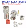 Rg6 N Erkek Vidalı Konnektör