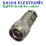 RG58 N Erkek Vidalı Konnektör