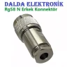 RG58 N Erkek Vidalı Konnektör