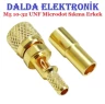 Rg58 M5 10-32 Unf Microdot Sıkma Erkek