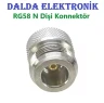 RG58 N Dişi Sıkmalı Konnektör