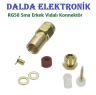 Rg58 Sma Erkek Vidalı Konnektör