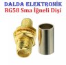 Rg58 Sma İğneli Dişi Sıkmalı Konnektör