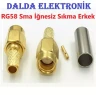 RG58 Sma İğnesiz Erkek Konnektör