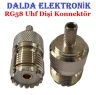 RG58 Uhf Dişi Konnektör