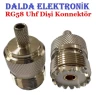 RG58 Uhf Dişi Konnektör