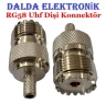 RG58 Uhf Dişi Konnektör
