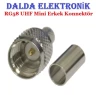 RG58 Uhf Mini Erkek Konnektör