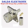 RG58 Uhf SO239 Dişi 4 Delikli Panel Konnektör
