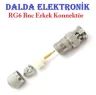 RG6 Bnc Erkek Konnektör