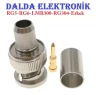 Rg6 Bnc Erkek Zımbalı Konnektör