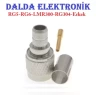 Rg6 Tnc İnesiz Erkek Sıkmalı Konnektör