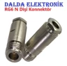 Rg6 N Dişi Vidalı Konnektör