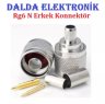 Rg6 N Erkek Sıkmalı Konnektör