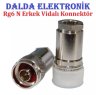 Rg6 N Erkek Vidalı Konnektör