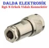 Rg6 N Erkek Vidalı Konnektör