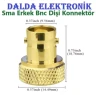 Sma Erkek Bnc Dişi Konnektör
