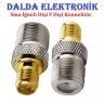 Sma İğneli Dişi F Dişi Konnektör