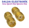 Sma İğneli Dişi İğnesiz Konnektör