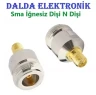 Sma İğnesiz Dişi N Dişi Konnektör