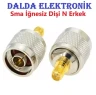 Sma İğnesiz Dişi N Erkek Konnektör