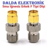 Sma İğnesiz Erkek F Dişi Konnektör