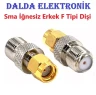 Sma İğnesiz Erkek F Dişi Konnektör