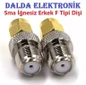 Sma İğnesiz Erkek F Dişi Konnektör