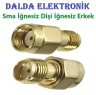 Sma İğnesiz Erkek İğnesiz Dişi Konnektör
