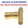 Sma Konnektör İki Taraf İğneli Dişi