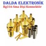 Rg316 Sma Dişi Sıkmalı Konnektör