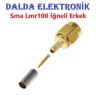 SMA LMR100 Sıkmalı Erkek Konnektör