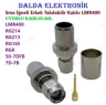 SMA LMR400 Sıkmalı Erkek Konnektör