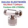 T Çoklayıcı Güç Bölücü Konnektör