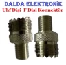 Uhf Dişi  F Dişi Konnektör