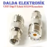 Uhf Dişi F Erkek SO239 Konnektör