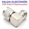 Uhf Erkek N Dişi 90 Derece Konnektör