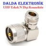 Uhf Erkek N Dişi 90 Derece Konnektör