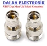 Uhf PL259 SO239 Dişi Mini Uhf Erkek Konnektör