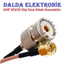 UHF SO239 Dişi Sma Erkek Konnektör
