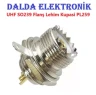 UHF SO239 Flanş Lehim Kupası PL259 Konnektör