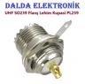 UHF SO239 Flanş Lehim Kupası PL259 Konnektör