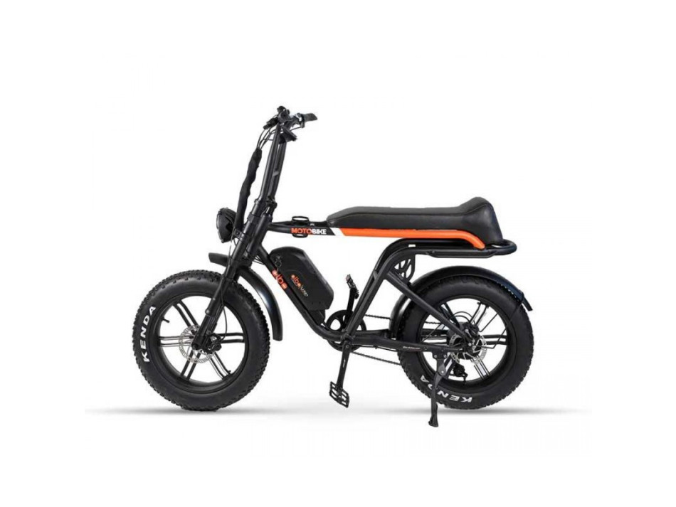 ALBA MOTOBIKE E-BIKE SİYAH 20" BİSİKLET