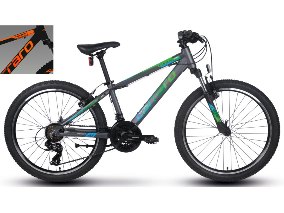 CARRARO 24" FORCE 400 21V. ANTRASİT-TRNC-BEYAZ